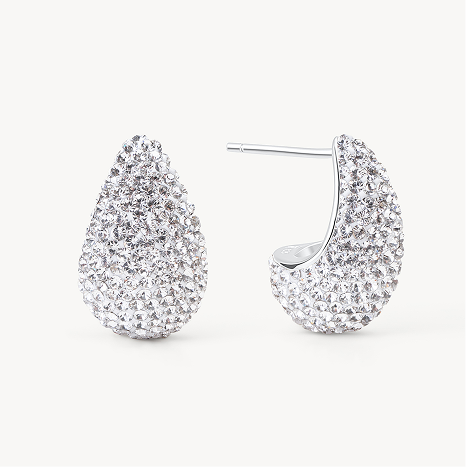 Mini Dream Puff Sparkle Stud Earrings