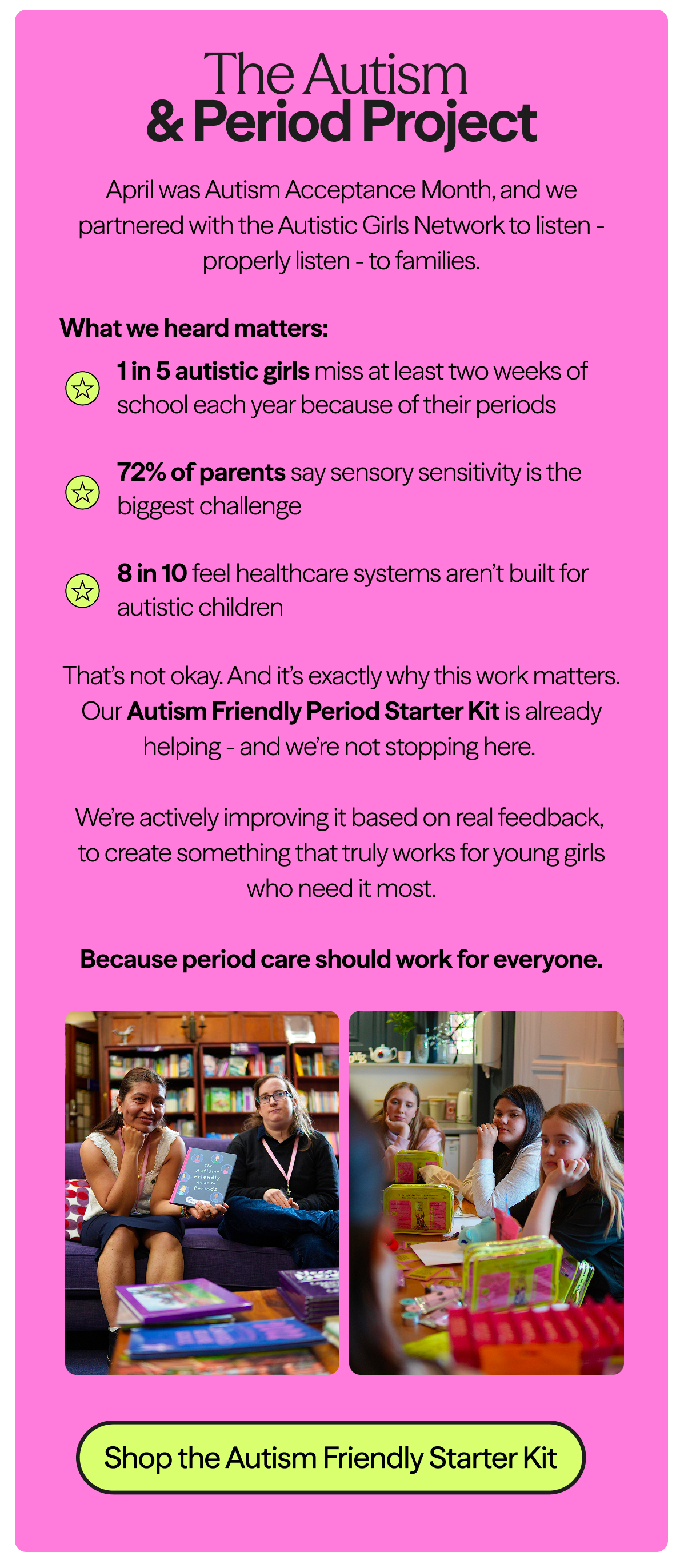 The Autism & Period Project