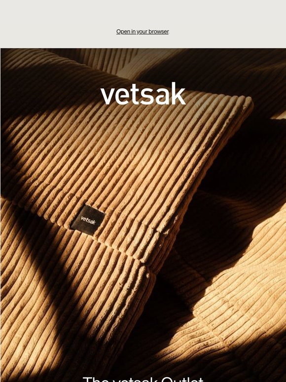vetsak® comfort, Outlet prices.