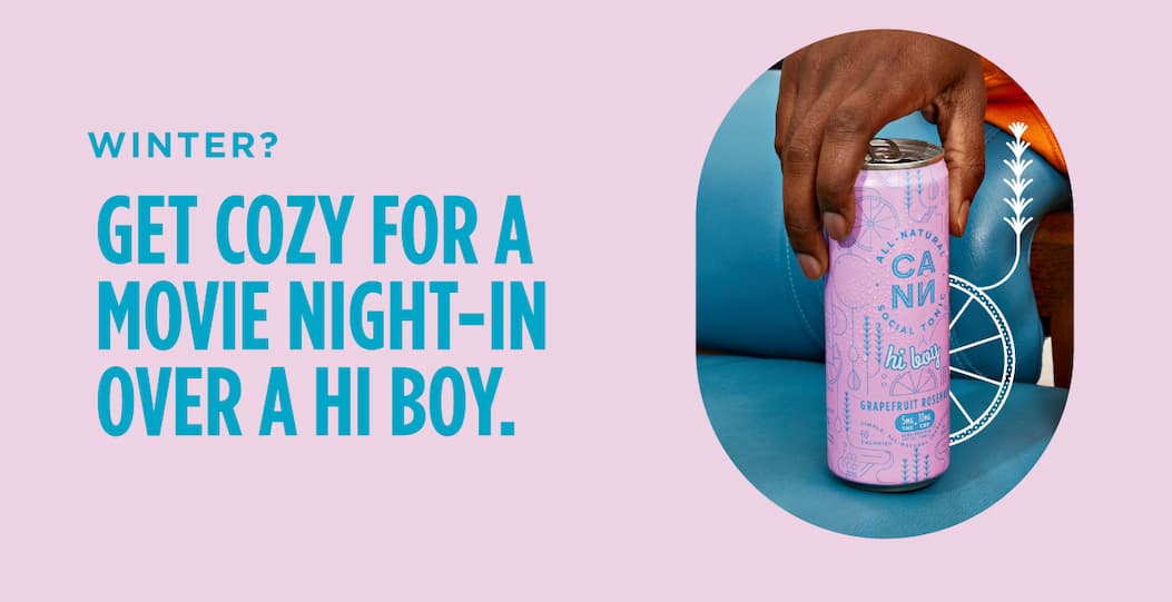 Winter? Get cozy for a movie night-in over a Hi Boy.