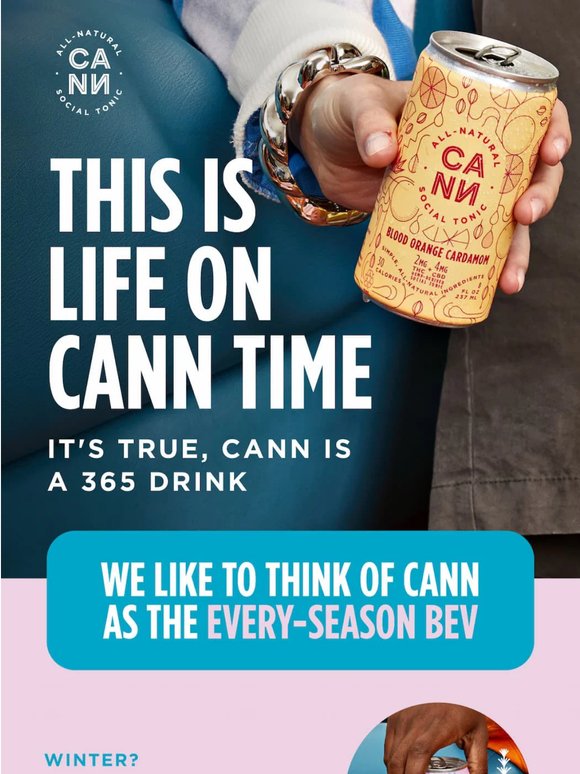 enjoy cann every day of the year