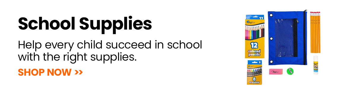 School supplies. Shop now.