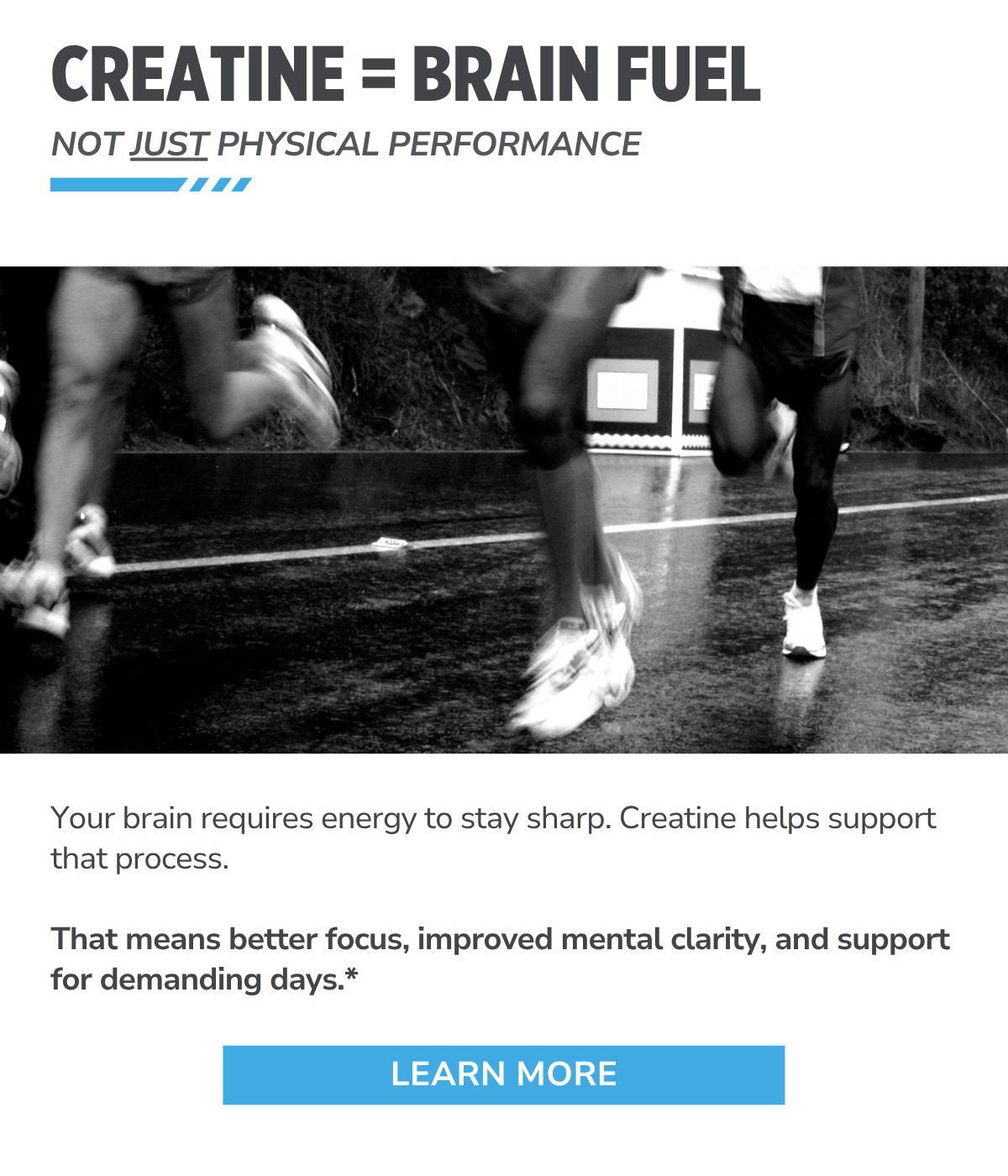 Creatine = Brain Fuel