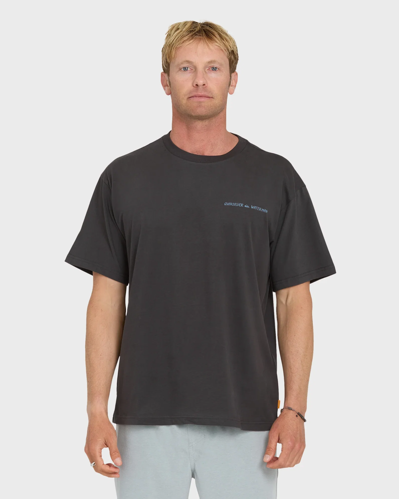 Image of Waterman Angler Classic Short Sleeve Cotton T-Shirt - Phantom