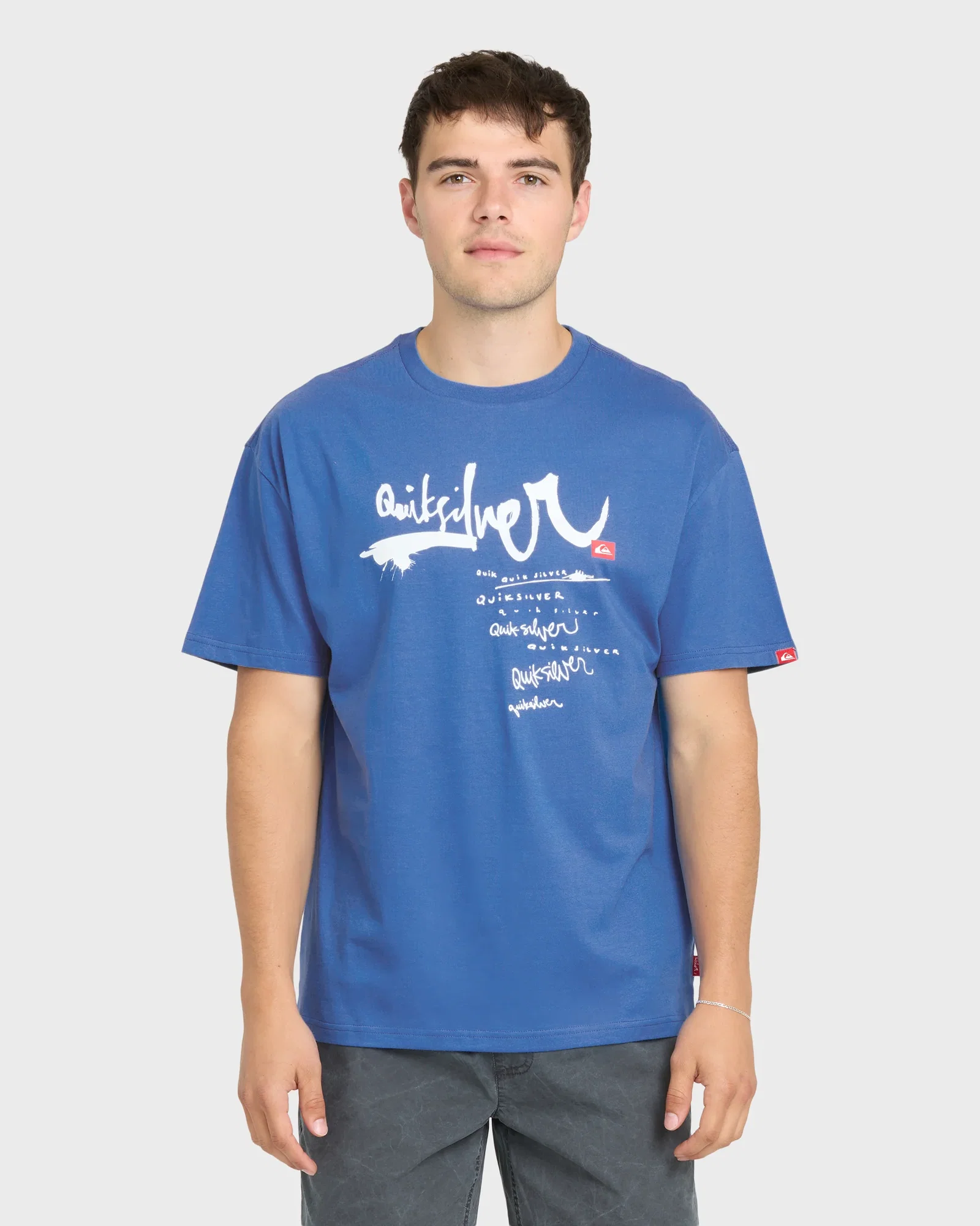 Image of Young Guns Impaired Short Sleeve T-Shirt - Nebulas Blue