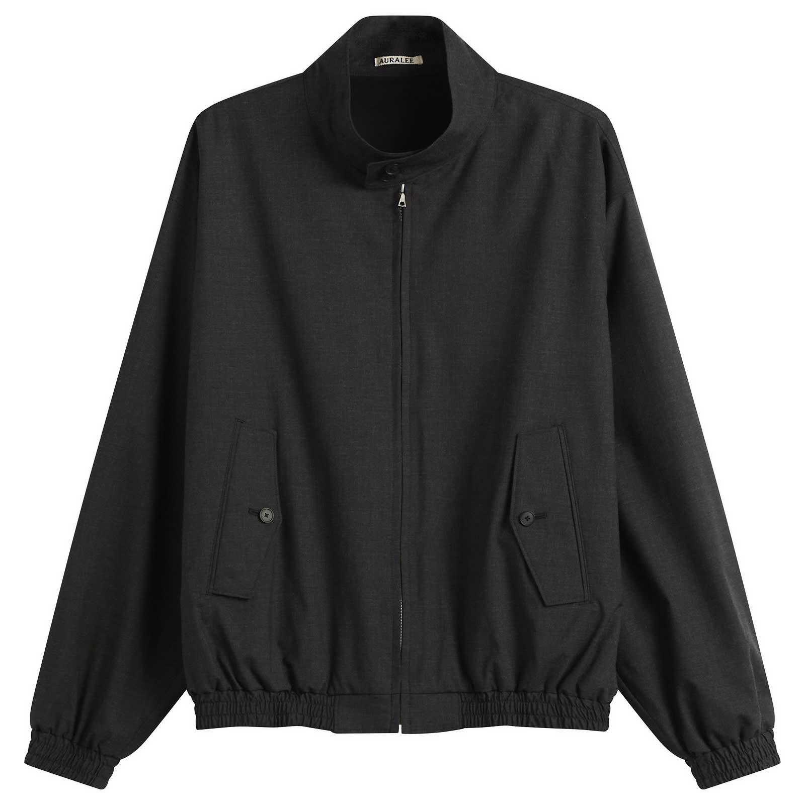 Auralee Tropical Wool Zip Blouson