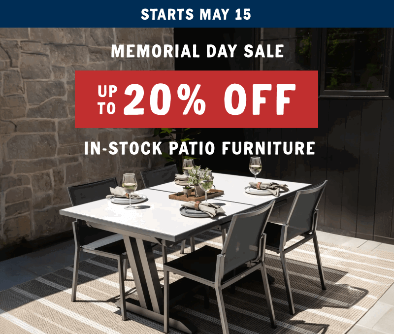 Patio Sale