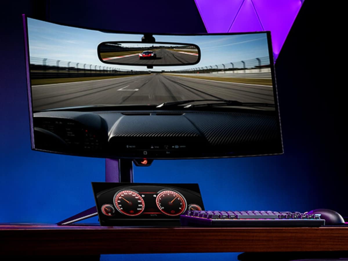 ASUS ROG’s New Gaming Displays Solve Desktop Clutter For Good