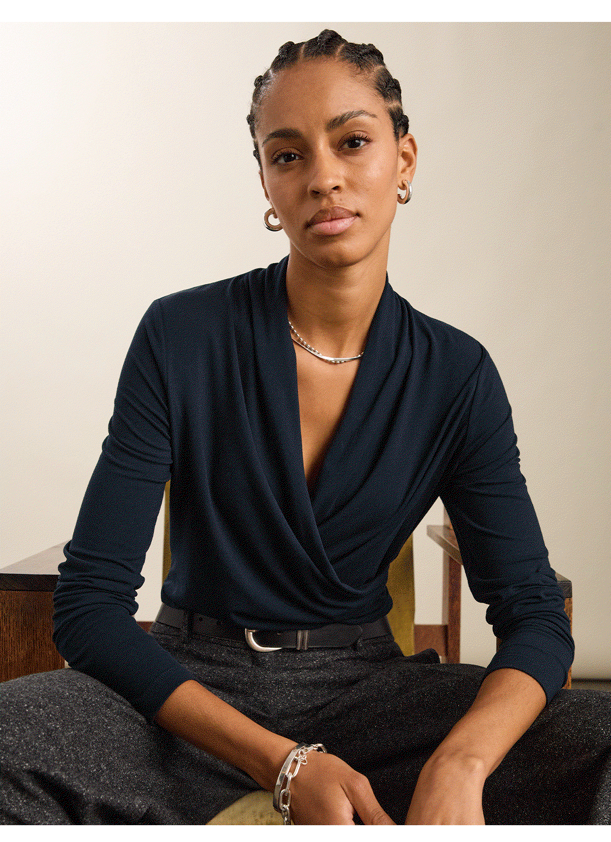 Gylda Wrap Top