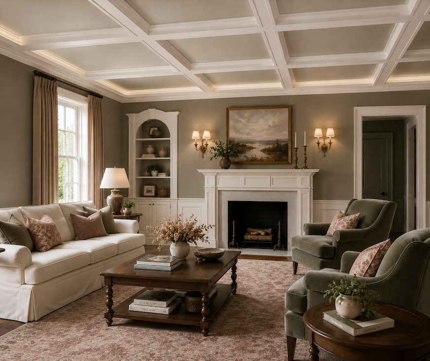  Traditional Coffered Ceilings 