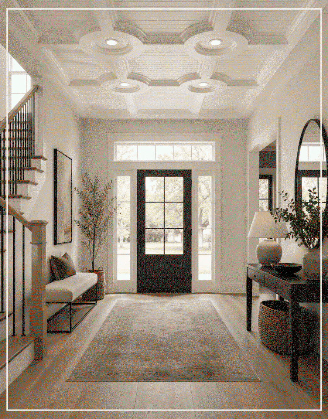 Elevate Your Ceiling Design with coffered ceilings 