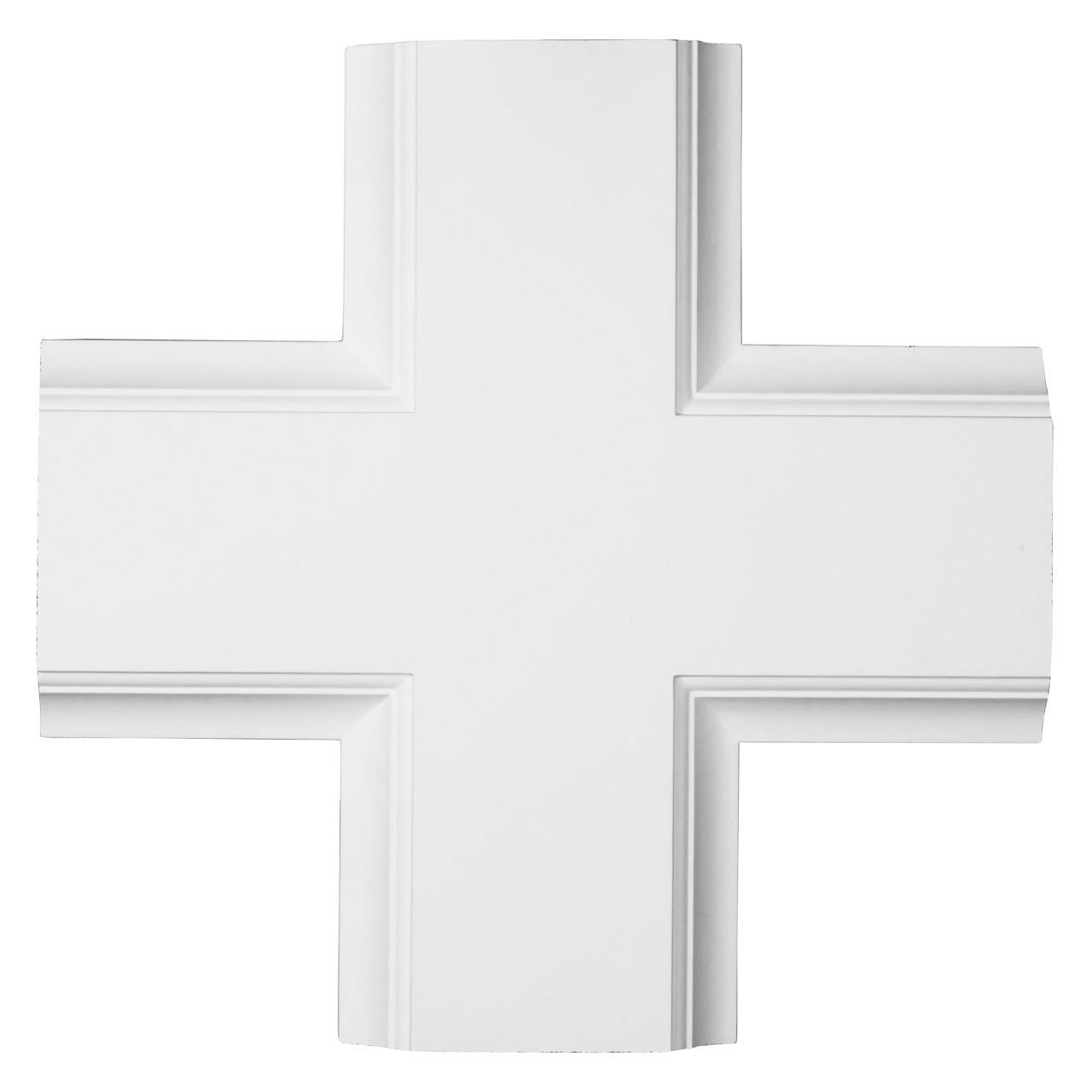Image of Inner Cross Intersection for 8 inch Traditional Coffered Ceiling System - 20 in x 2 in x 20 in