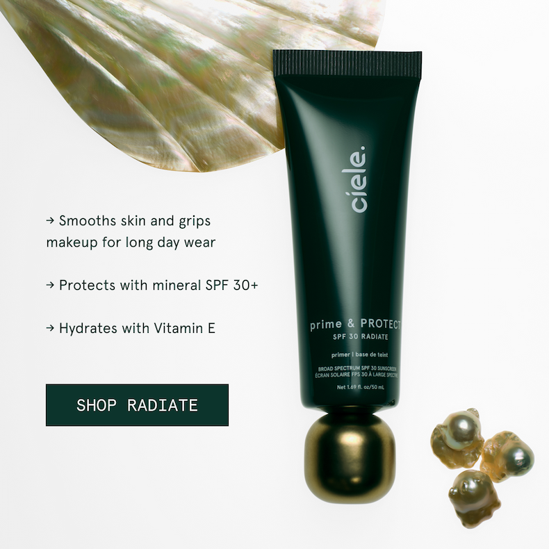 A primer formulated with vitamin E to smooth skin and grip makeup for long day wear