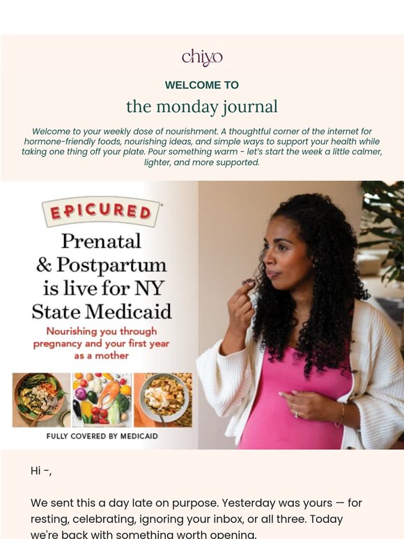 🗞️ —'s Monday Journal: A (belated) Mother's Day announcement we've been waiting years to make