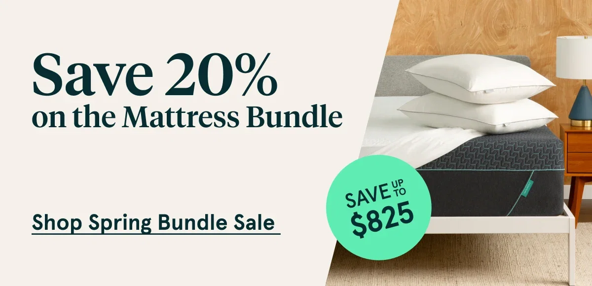 Save 20% on the Mattress Bundle | Shop Spring Bundle Sale