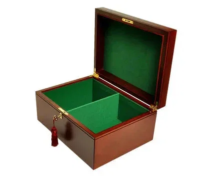 Image of Large Mahogany Premium Chess Box