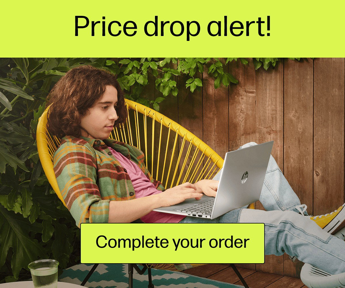 Price Drop Alert! Complete Your Order