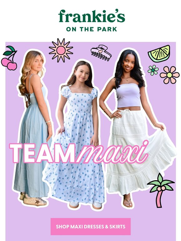 Summer Trend Alert: Maxis & Minis! ❤️‍🔥