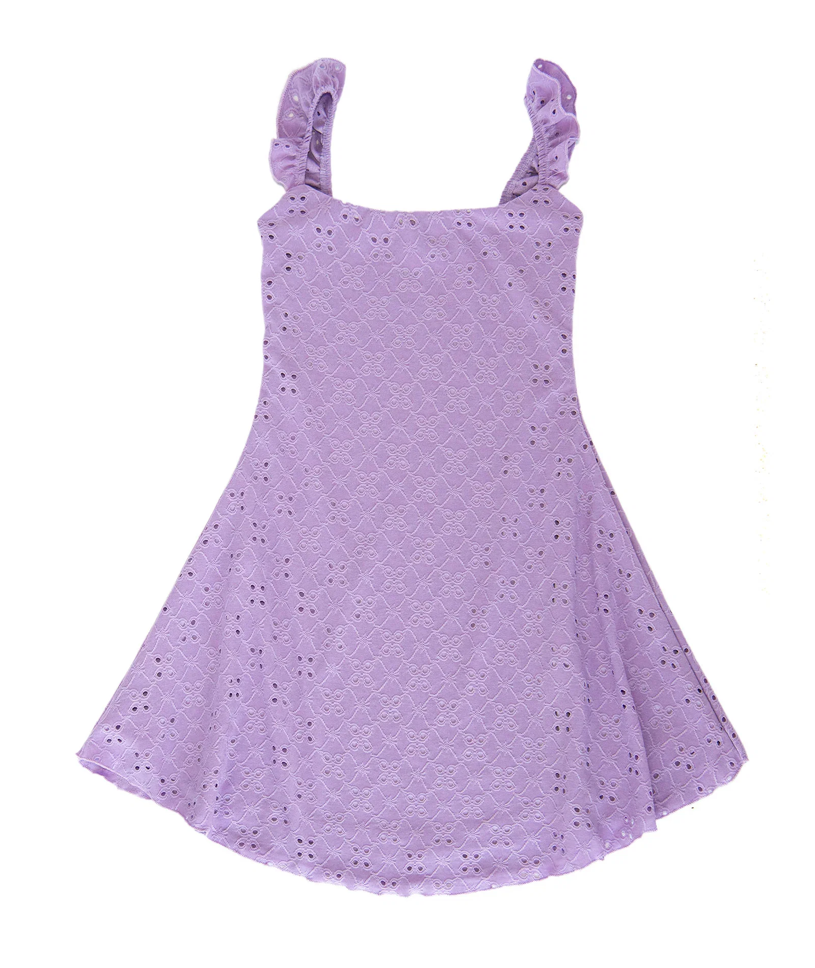 Image of Cheryl Creations Girls Audrey Eyelet Dress