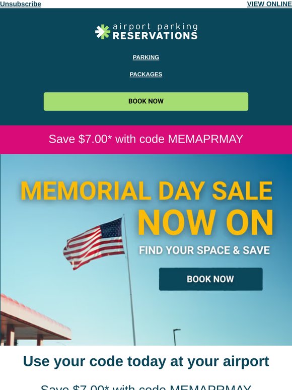 Discount for Memorial Day inside!