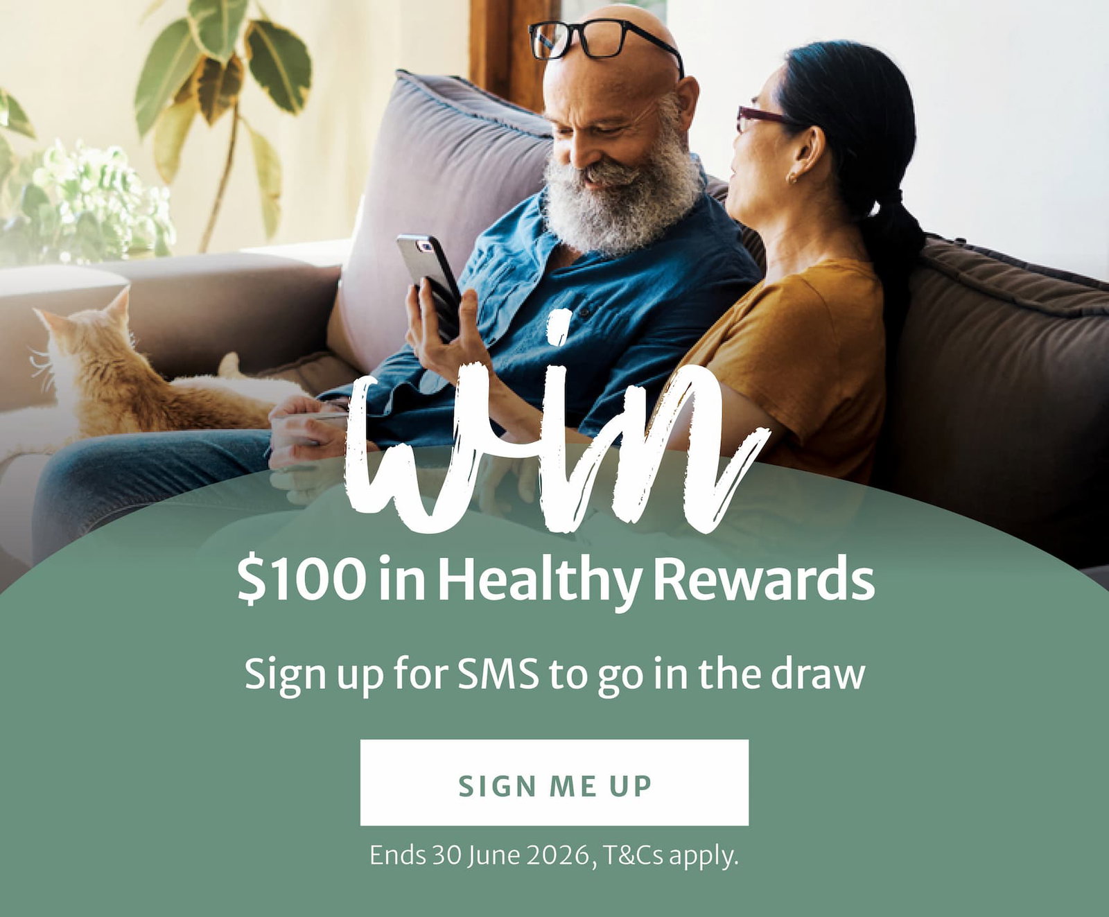 Win $100 in Healthy Rewards