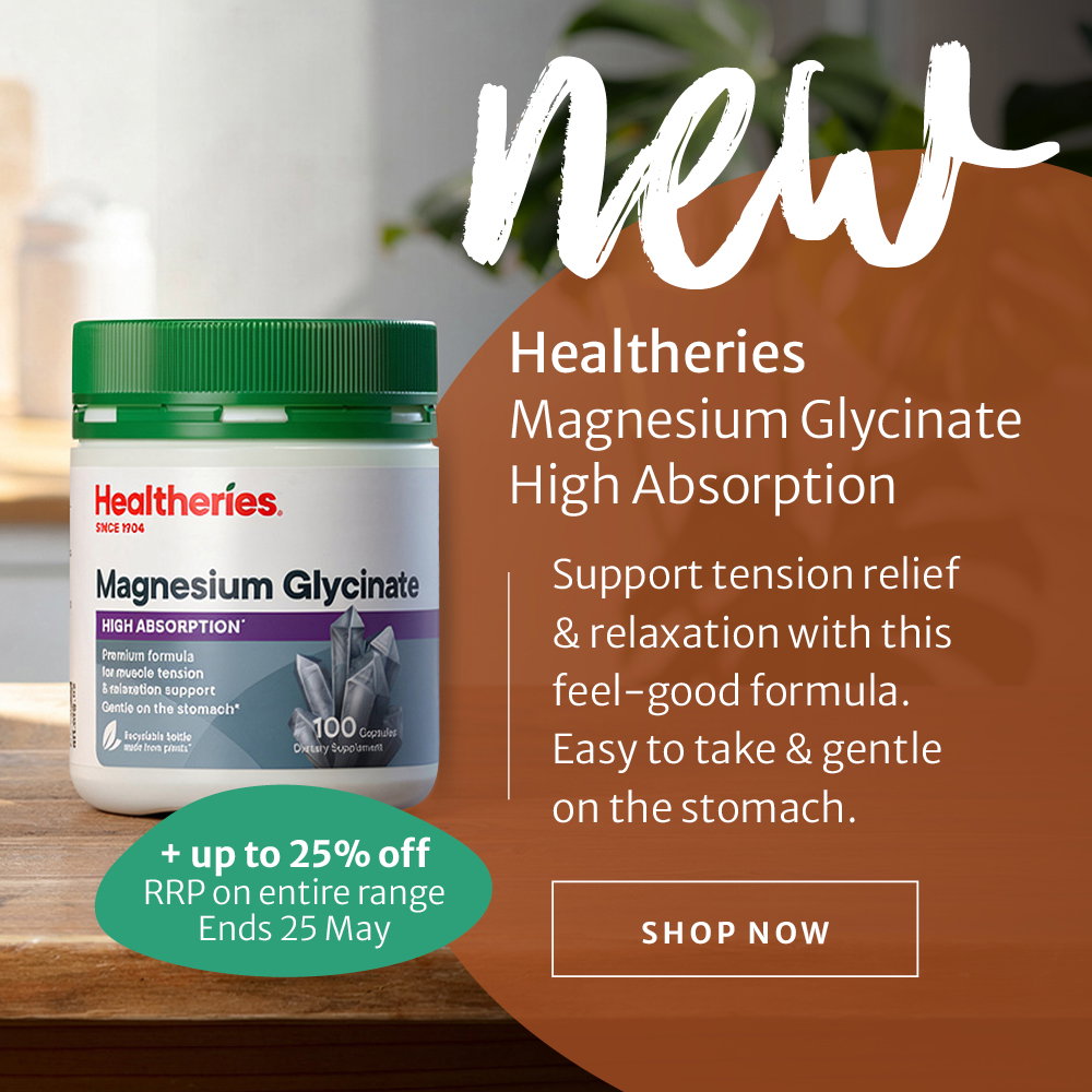 Shop new Healtheries Magnesium Glycinate High Absorption