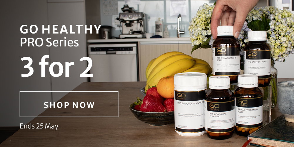 3 for 2 on GO Healthy PRO Series