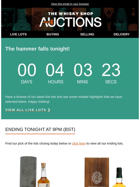 The hammer falls tonight!