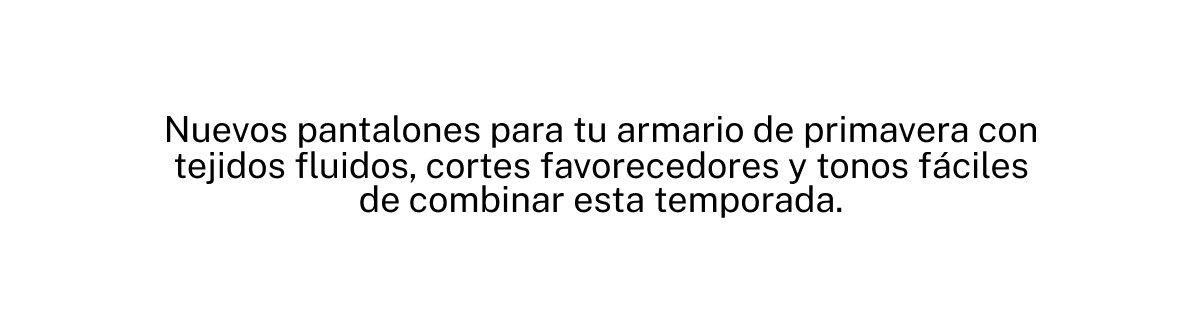 PANTALONES MUJER