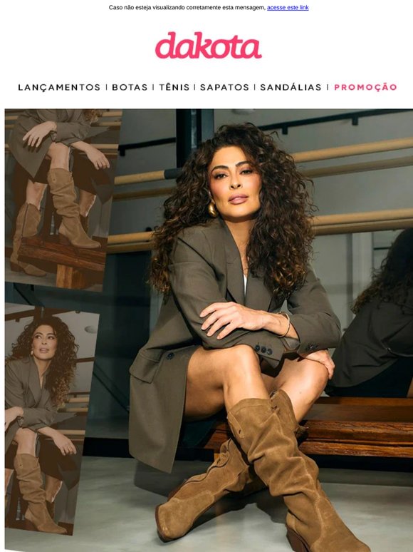 A Ju Paes já garantiu sua bota para o inverno! ❄️👢
