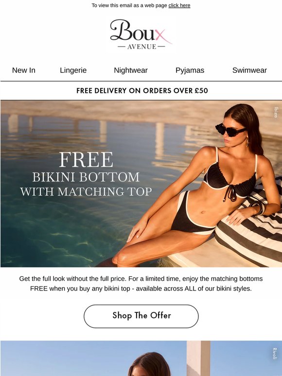 Missed this? Your free bikini bottom is inside
