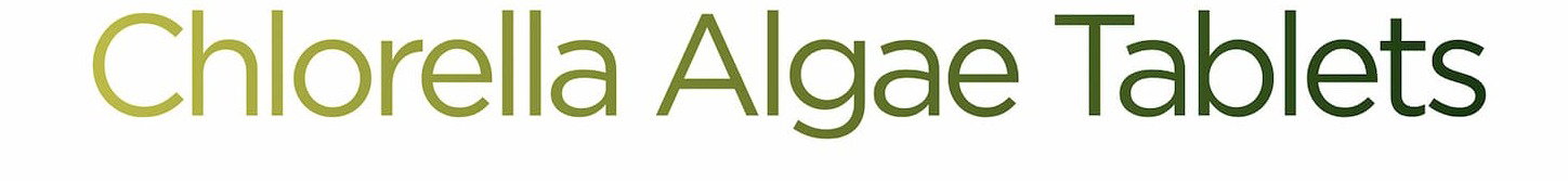 Chlorella Algae Tablets