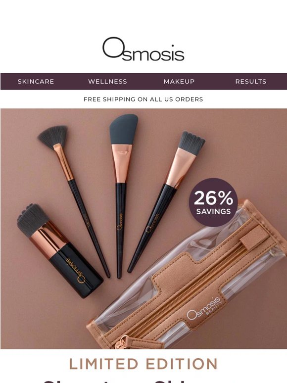Limited Edition Signature Skincare Brush Collection