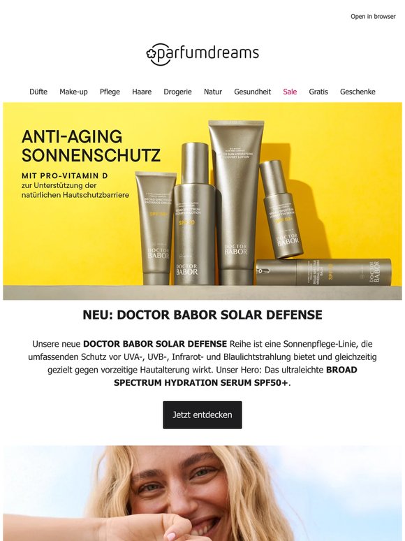 NEU: Solar Defense von Doctor Babor