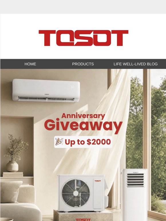 TOSOT Turns 8: Our Biggest Giveaway Yet 💝