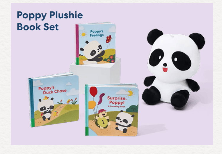Poppy Plushie Book Set