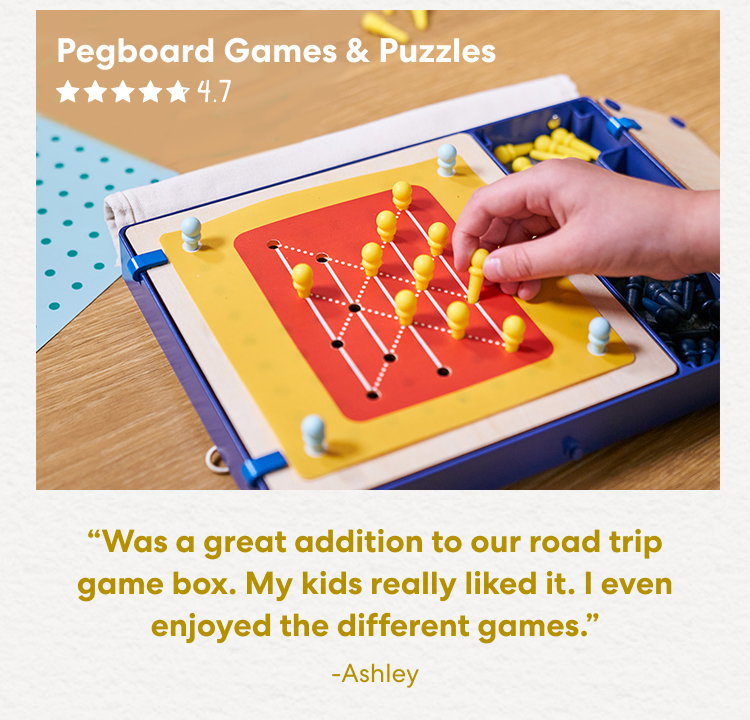 Pegboard Games & Puzzles