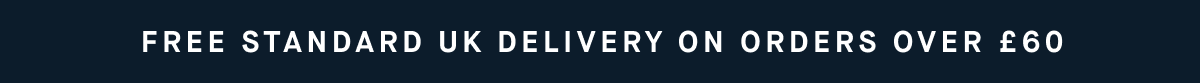 Free Standard UK Delivery on orders over £50 | Easy 30 day returns