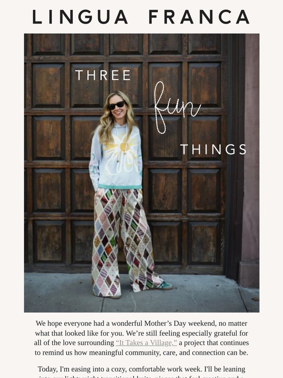 Three Fun Things + A Cool Invite!