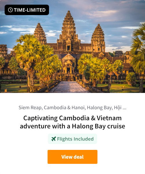 Captivating Cambodia &amp; Vietnam adventure with a Halong Bay cruise
