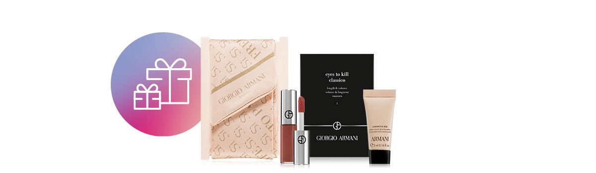 Des cadeaux offerts par la marque Armani