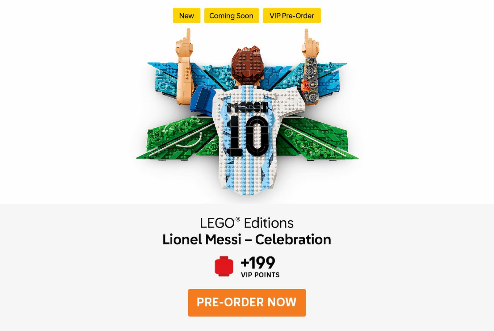 LEGO® Editions Lionel Messi – Celebration