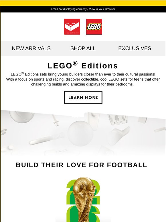 Explore Your Cultural Passions with NEW LEGO® Editions