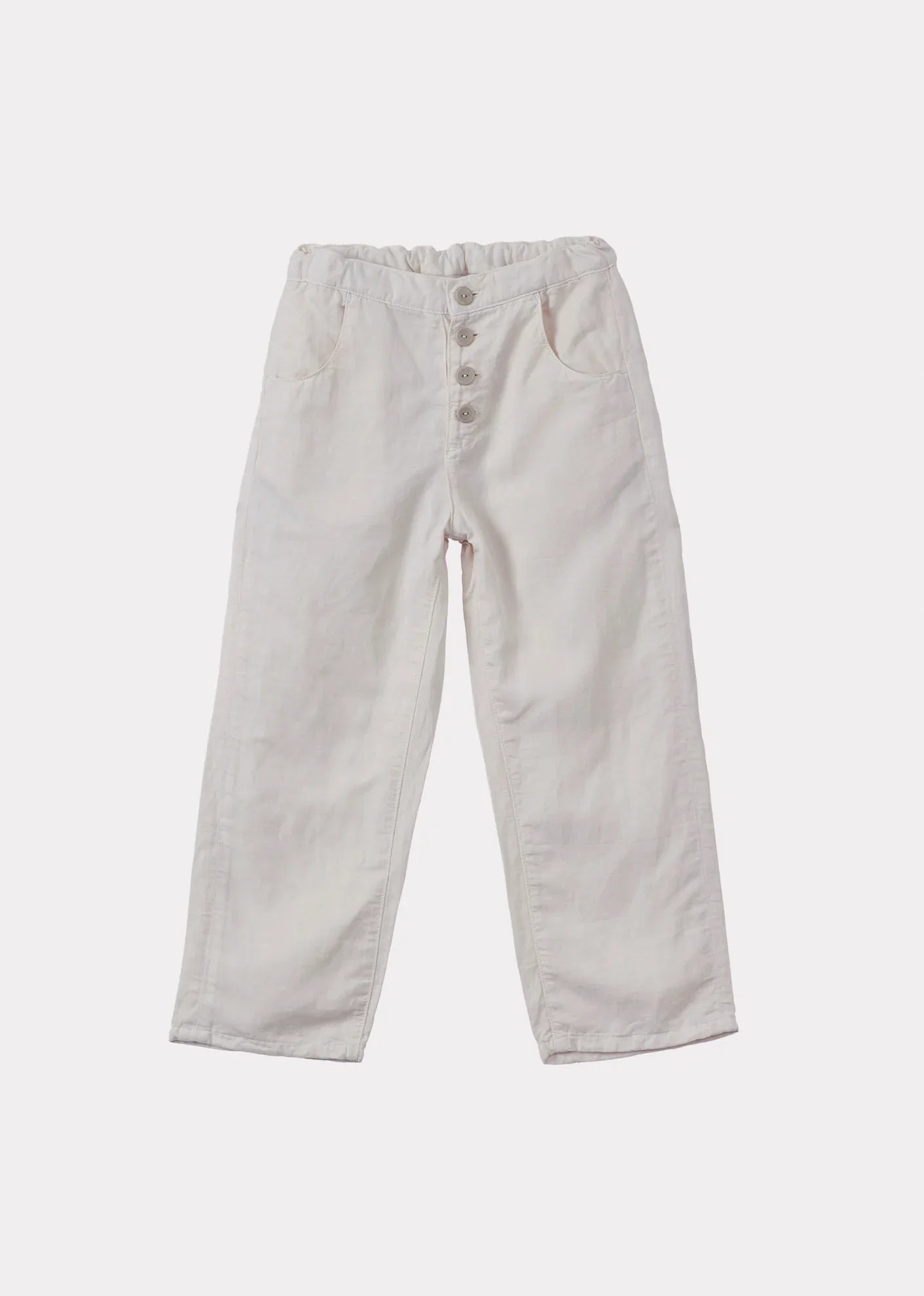 Image of ERODIUM CHILDREN'S TROUSERS - ECRU