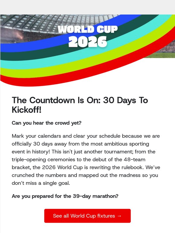 30 Days To Go For A History-Making Summer⚽