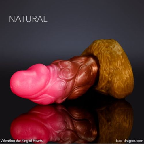 Bad Dragon Valentino the King of Hearts Dildo | Natural