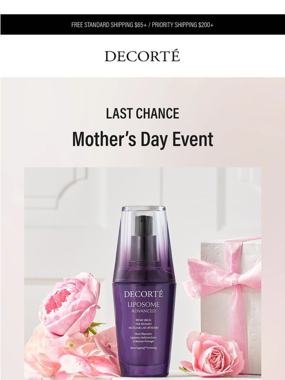 Final Hours: Mother’s Day Event