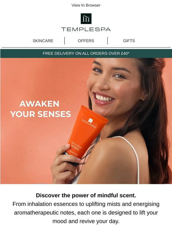 Uplifting and awakening scents