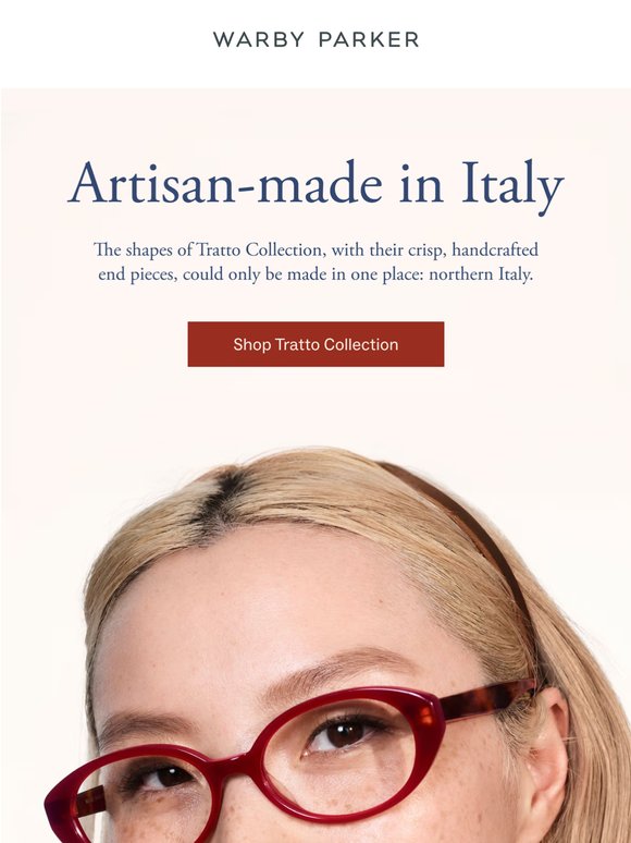 Wear an Italian-made pair