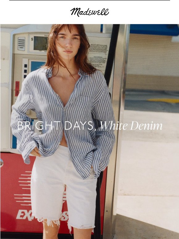 White-hot summer denim